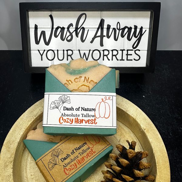 Tallow Soap Bar | Cozy Harvest - Image 3